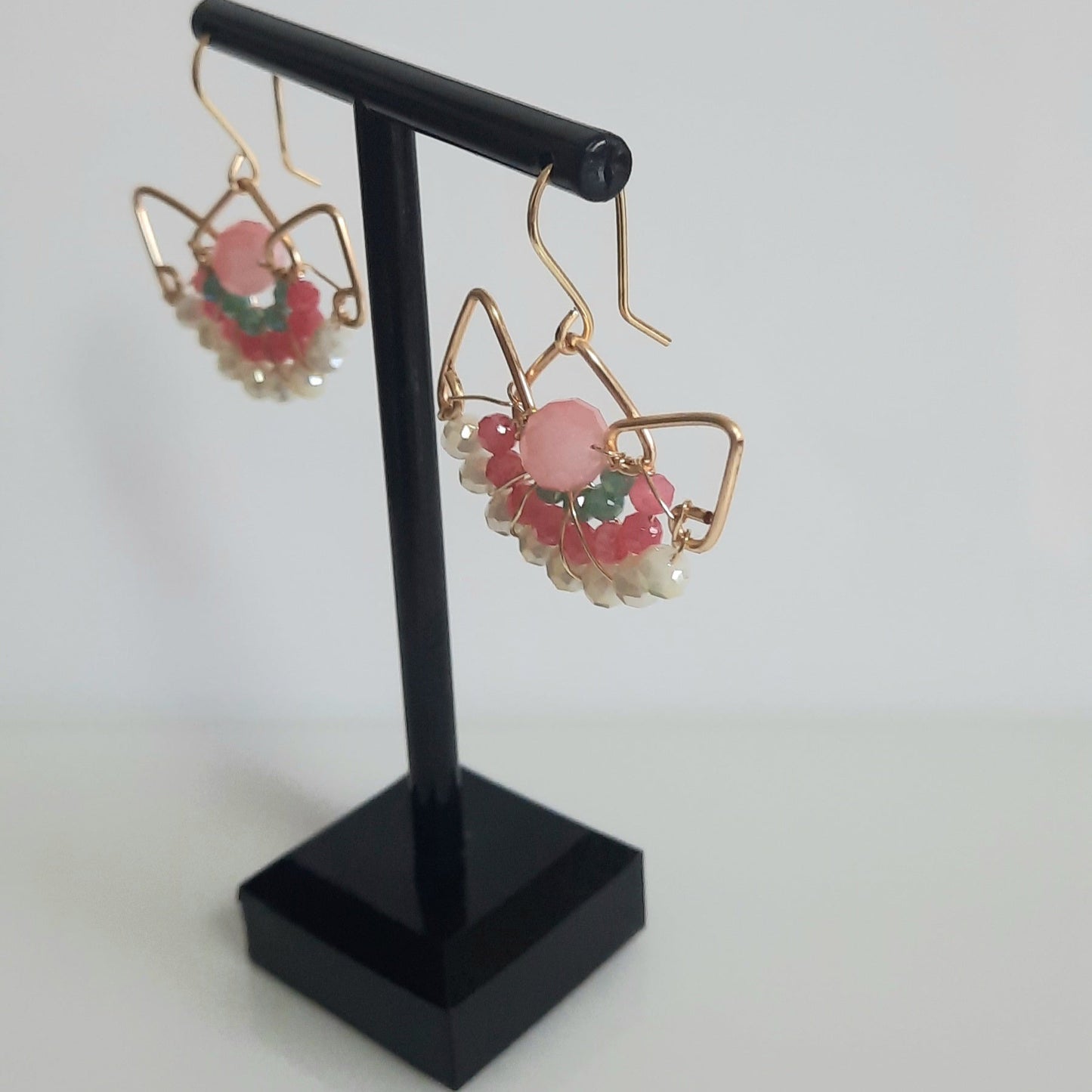 Aros Corona Dorado-RosaAzul