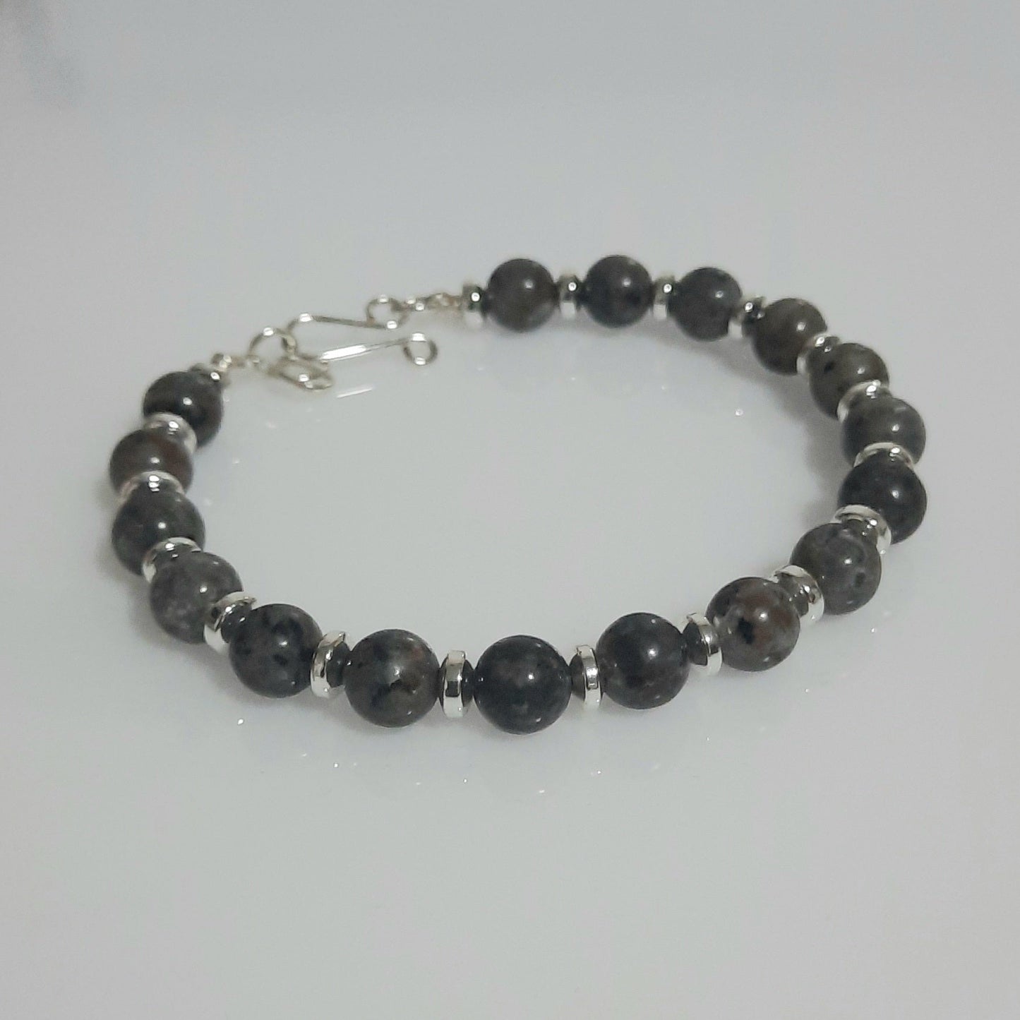 Pulsera de Piedras naturales de Labradorita Unisex