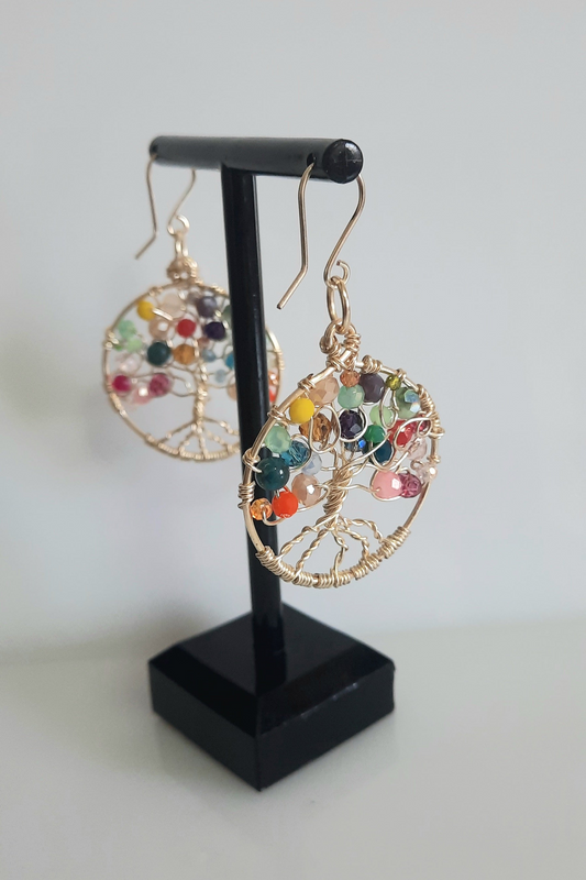 Aros Árbol de la Vida Multicolor