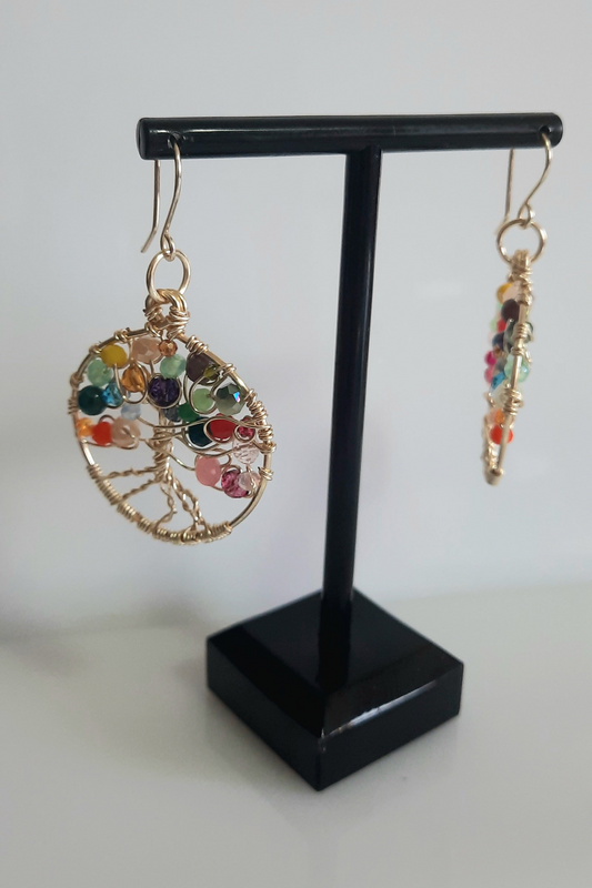 Aros Árbol de la Vida Multicolor