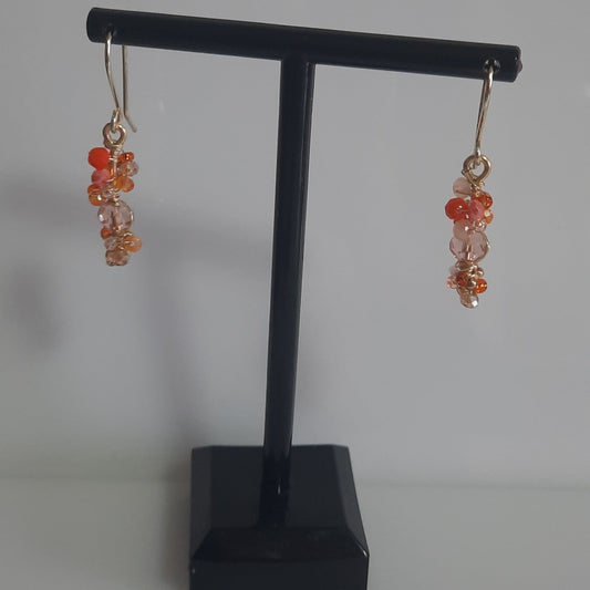 Aros Colgantes Naranja