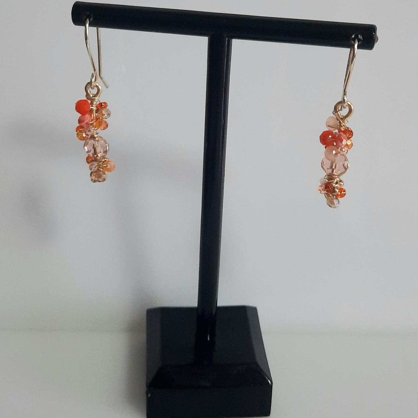 Aros Colgantes Naranja