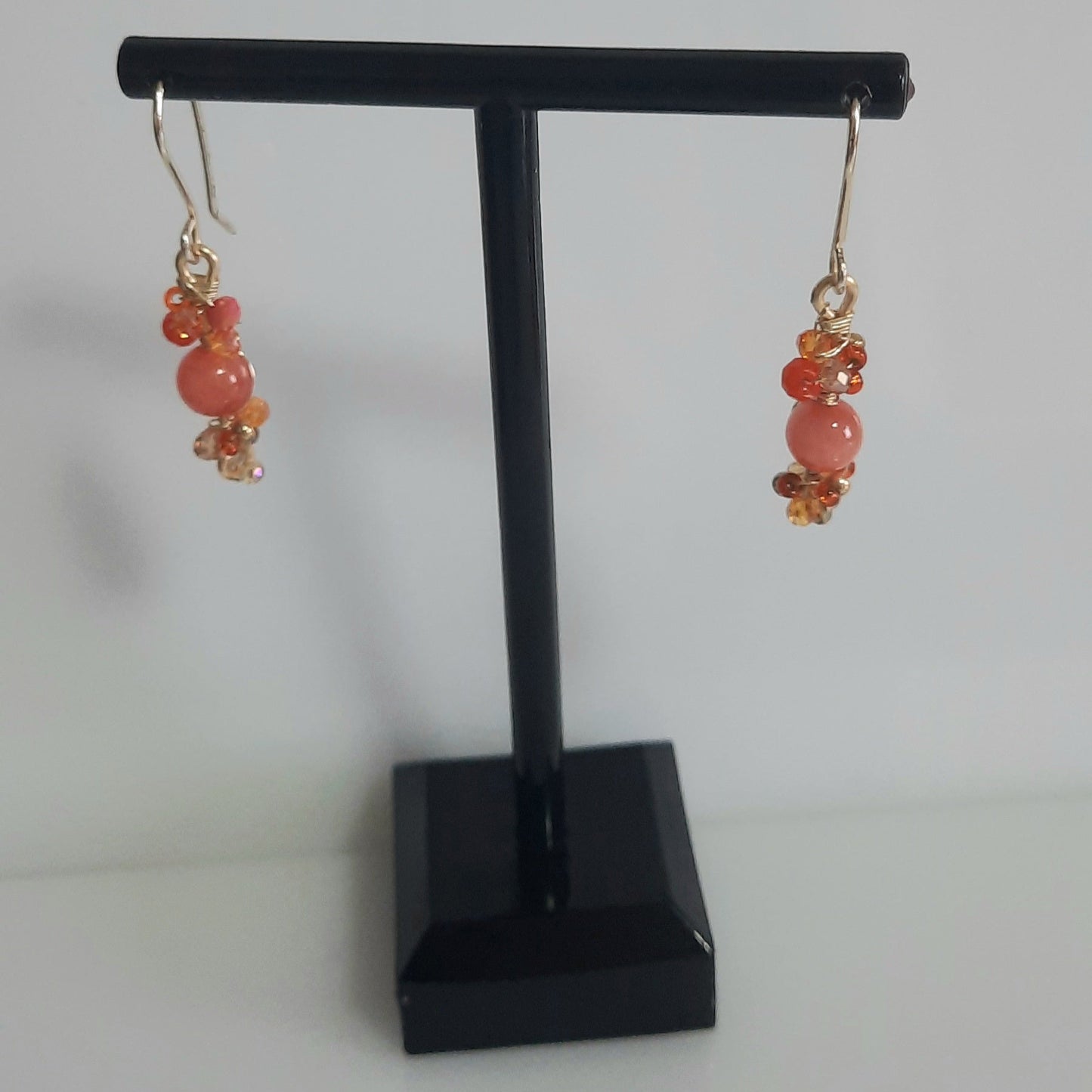 Aros Colgantes Naranja 2