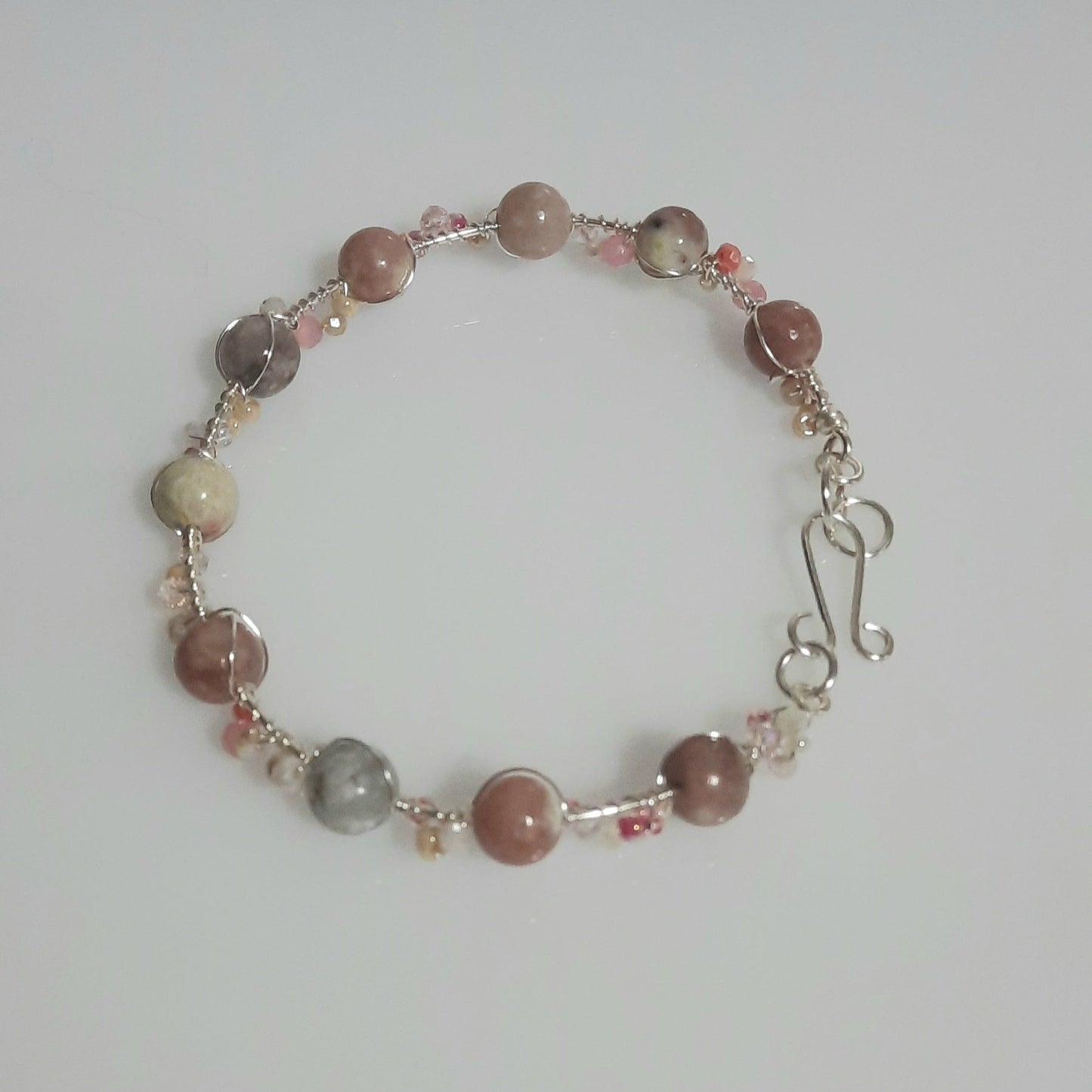 Pulsera Piedras Naturales Jaspe