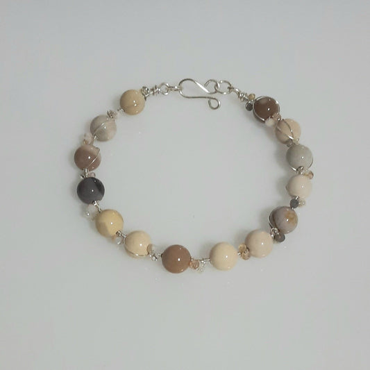 Pulsera Piedra de Jaspe Mokaita