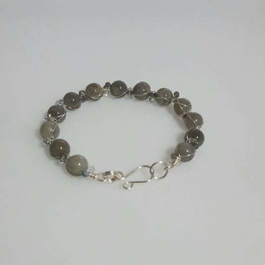 Pulsera Piedra Labradorita