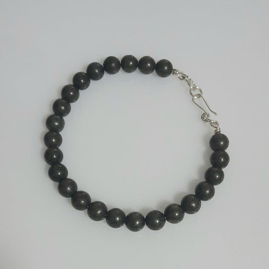 Pulsera de Piedras naturales de Pirita Unisex