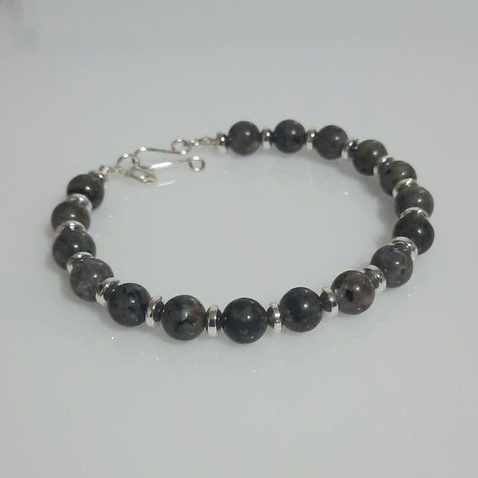 Pulsera de Piedras naturales de Labradorita Unisex