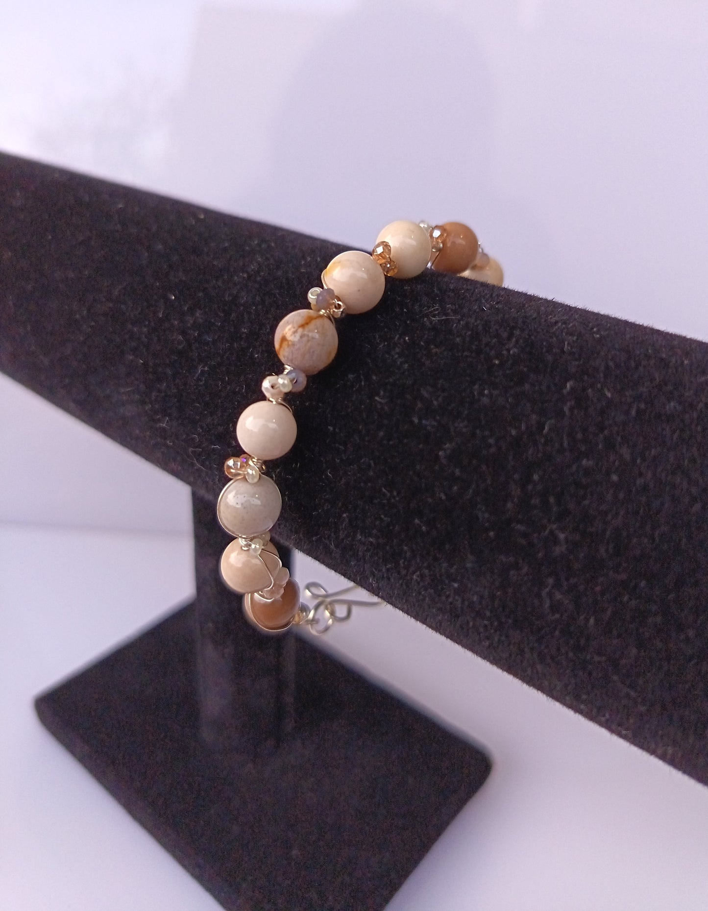 Pulsera de piedra Jaspe Mokaita