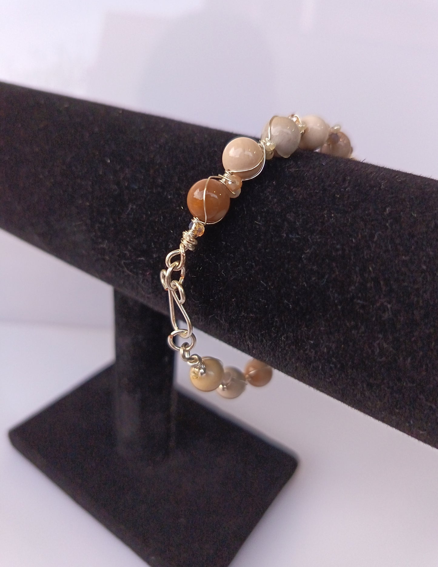 Pulsera de piedra Jaspe Mokaita