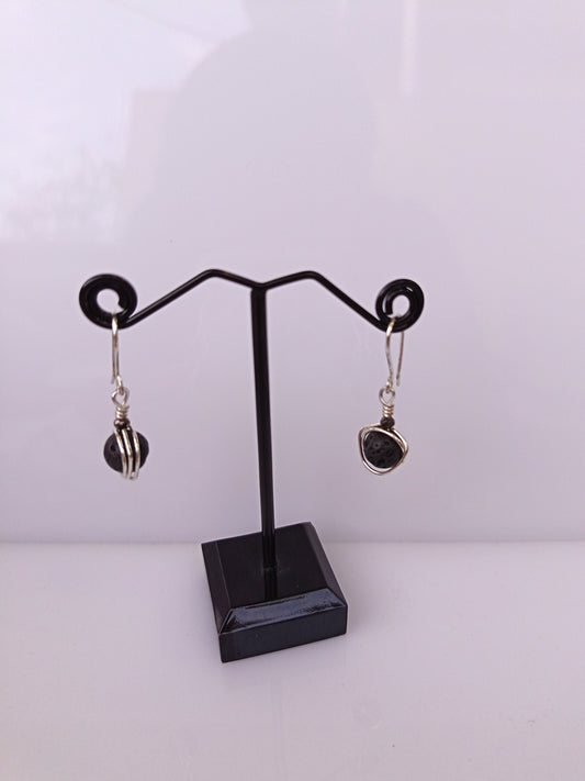 Aretes de piedra volcánica