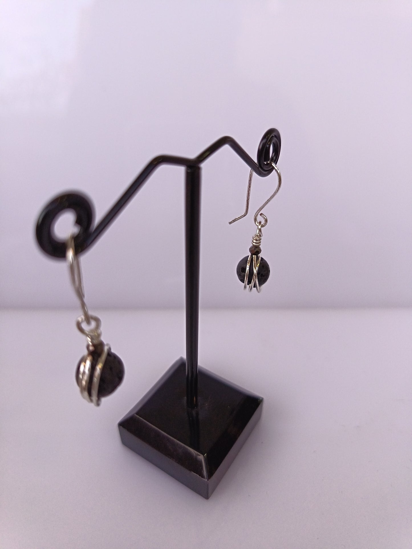 Aretes de piedra volcánica